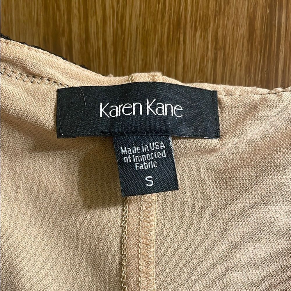 Karen Kane Black Lace Off-Shoulder Dress - Picture 8 of 10